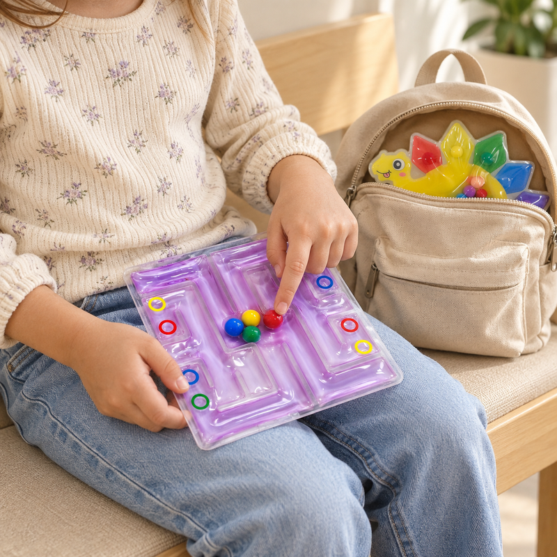 Buddy Push & Match - Liquid Sensory Mazes